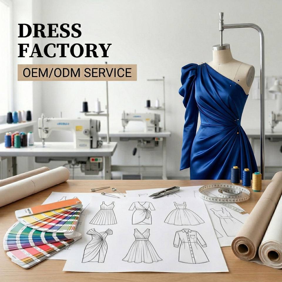 SellerSupply Custom Dress Bespoke Factory Oem/odm Women's Fashion La Brand Top Clothing Supplier Premium Luxury Dress Manufacturer - Buy Product on