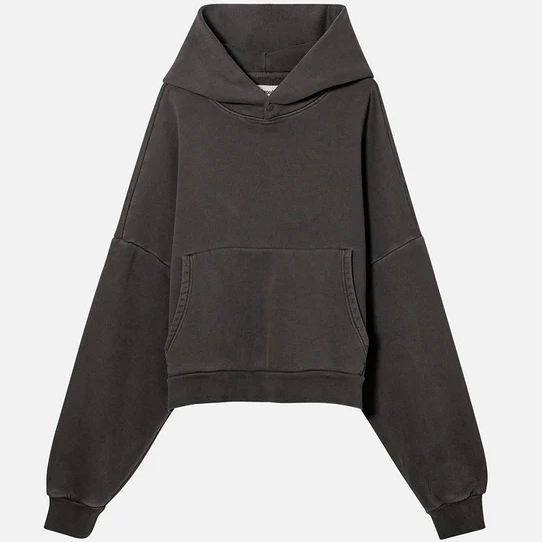 SellerSupply Custom Logo Print Embroidery French Terry High Quality Cotton Drop Shoulder Sleeve Pullover Men Streetwear Loose-fit Hoodies - Buy Product on