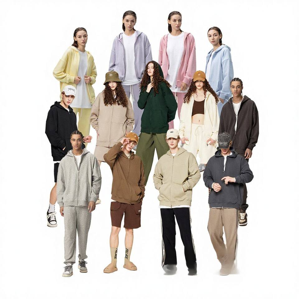 SellerSupply Rs Men's Clothing | Autumn Winter New Arrival Cotton Non-iron Treatment Oversize Hooded Cardigan Sweater Casual Solid Color - Buy Product on