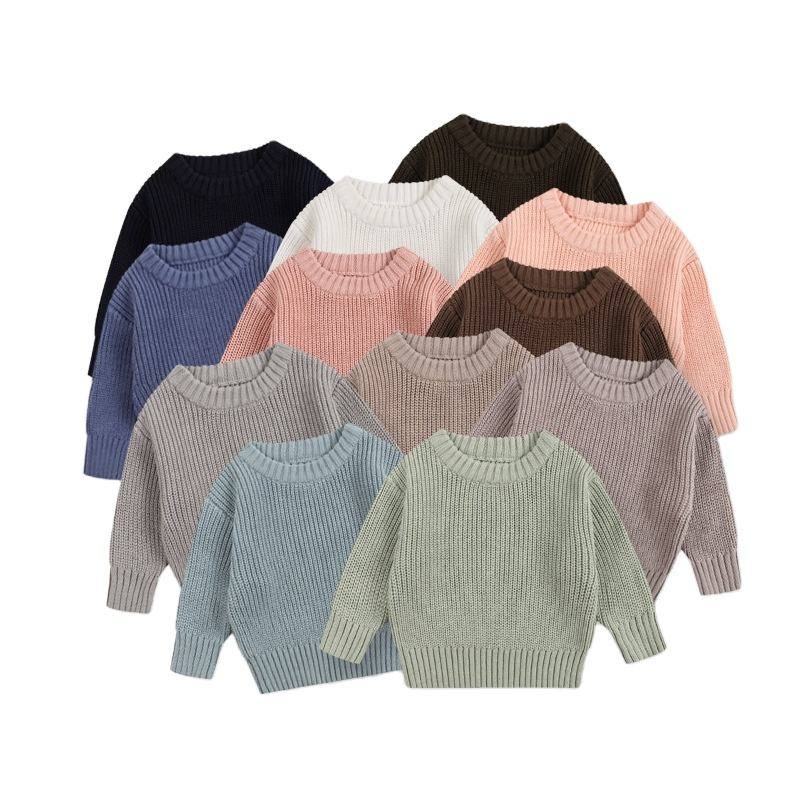 SellerSupply Warm Long Sleeve Knit Tops For Baby Boy &amp; Girl Fall Winter Pullover Sweater For Toddler Fashion Accessory - Buy Product on