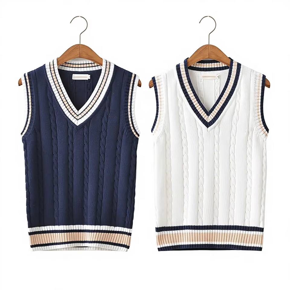 SellerSupply Boys Girls High Quality Cardigan Vest School Uniform Knit Pullover Sweater For Kids - Buy Product on