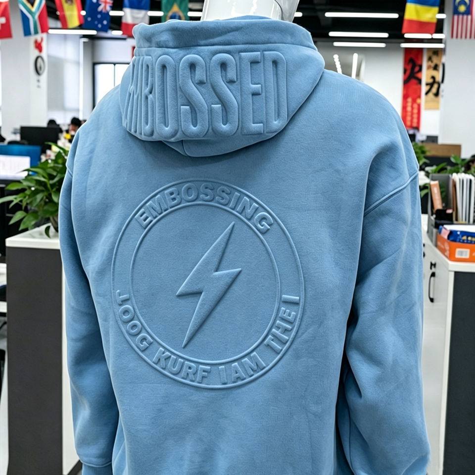 SellerSupply Wholesale Unisex Heavyweight Fleece Oversized 3d Embossed Hoodie With Custom Logo Streetwear Essential Pullover Hoodie For Men - Buy Product on
