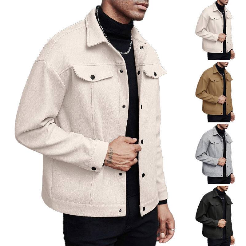 SellerSupply Europe United States Cross-border Spring Loose Fit Polyester Single Breasted Men's Casual Sports Business Bomber Jacket - Buy Product on