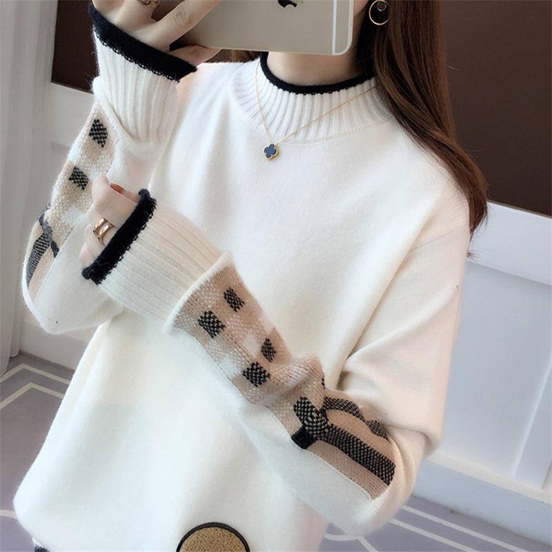 SellerSupply Hot Sale Fashionable Girls Lovely Print Pullover Sweater - Buy Product on