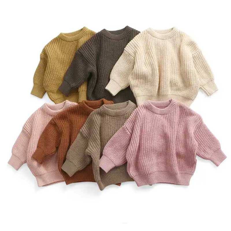 SellerSupply Custom Color Logo Children's Sweater Pullover Chunky Knit Sweater Baby Boy Girl Jumper Sweaters - Buy Product on